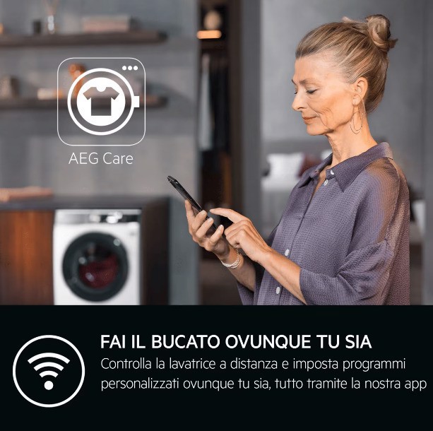 AEG 916 900 828 asciugatrice Libera installazione Caricamento frontale 10 kg Bianco