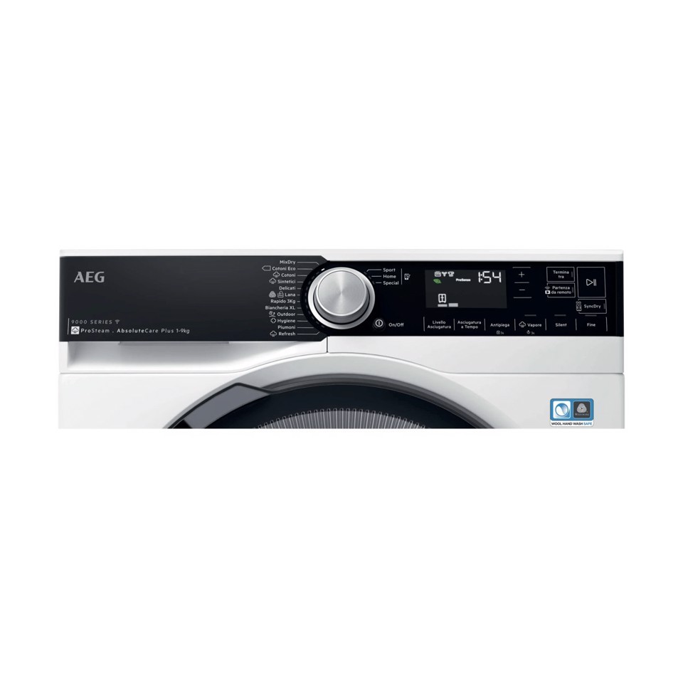 AEG Asciugatrice 9 Kg Classe C TR9T94ABYS MADE IN EUROPE