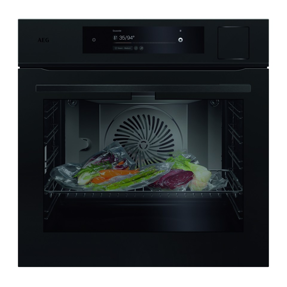 AEG Forno Incasso Steam Pro (100% Vapore, 50% Vapore, 25 %Vapore + Sous Vide) + Wi Fi + Camera Classe A++ 60 Cm TP9SB881DT