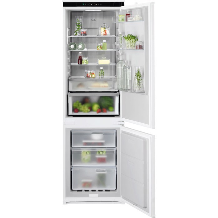 AEG FRIGORIFERO COMBINATO MULTIFLOW (METAL) CLASSE C TC8MS181CS