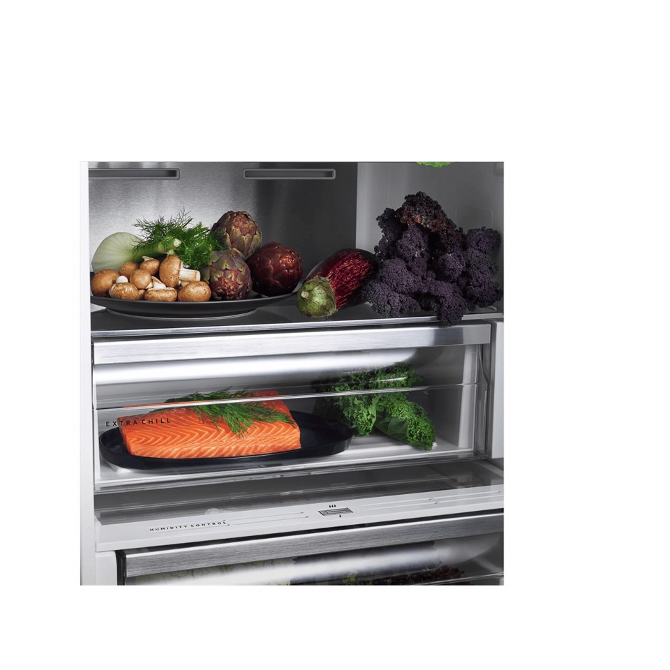 AEG Frigorifero Combinato Multiflow (Metal) Classe D TC7MS181DS