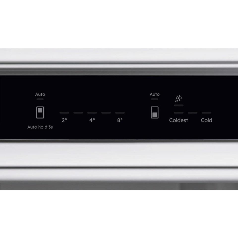 AEG Frigorifero Combinato Multiflow (Metal) Classe D TC7MS181DS