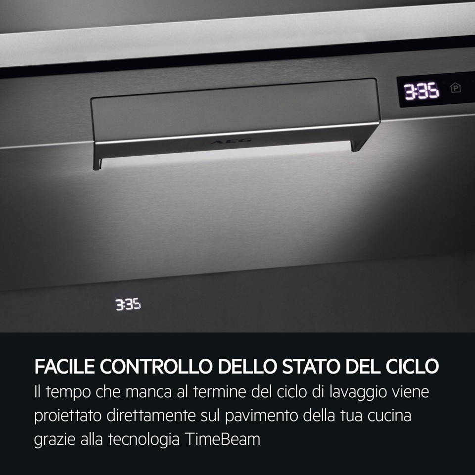 AEG FSE77728P Lavastoviglie integrata totale serie 7000 GlassCare 60 cm