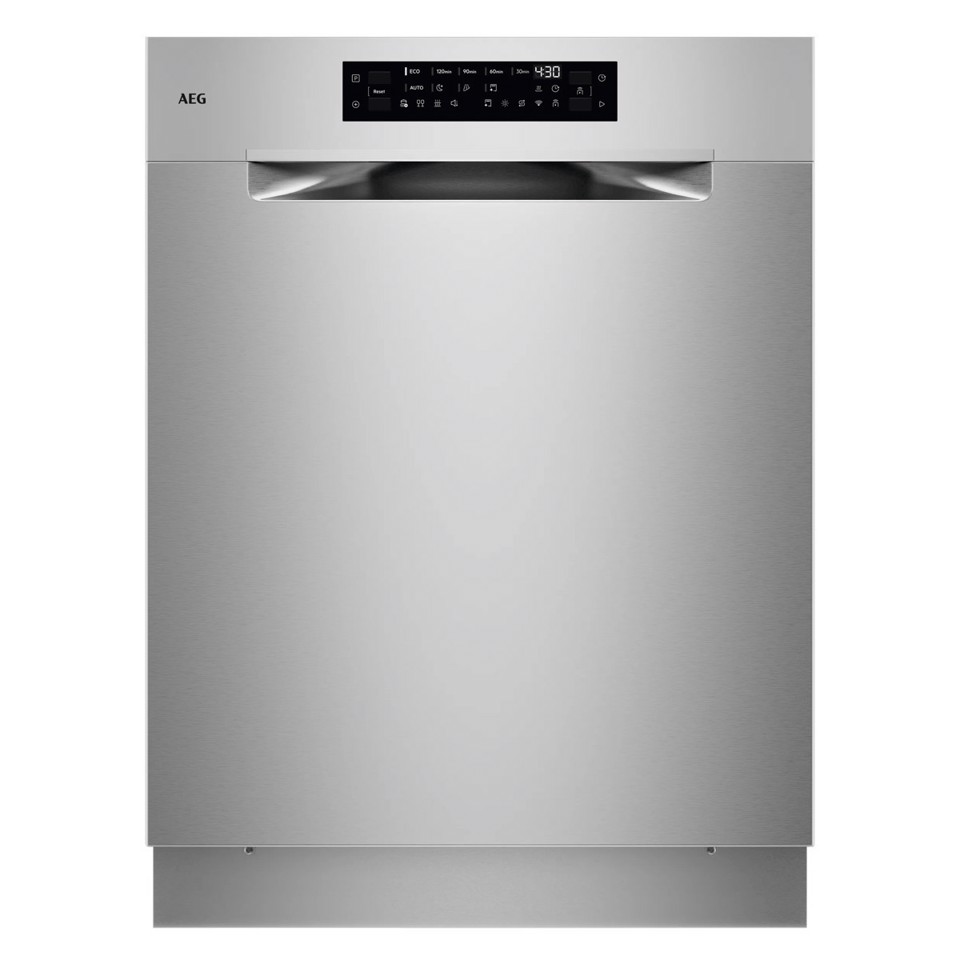 AEG Lavastoviglie Incasso 60 Cm - Flat Sottopiano 14 Coperti Classe A 40 Dba MADE IN ITALY GU8200A2SGM