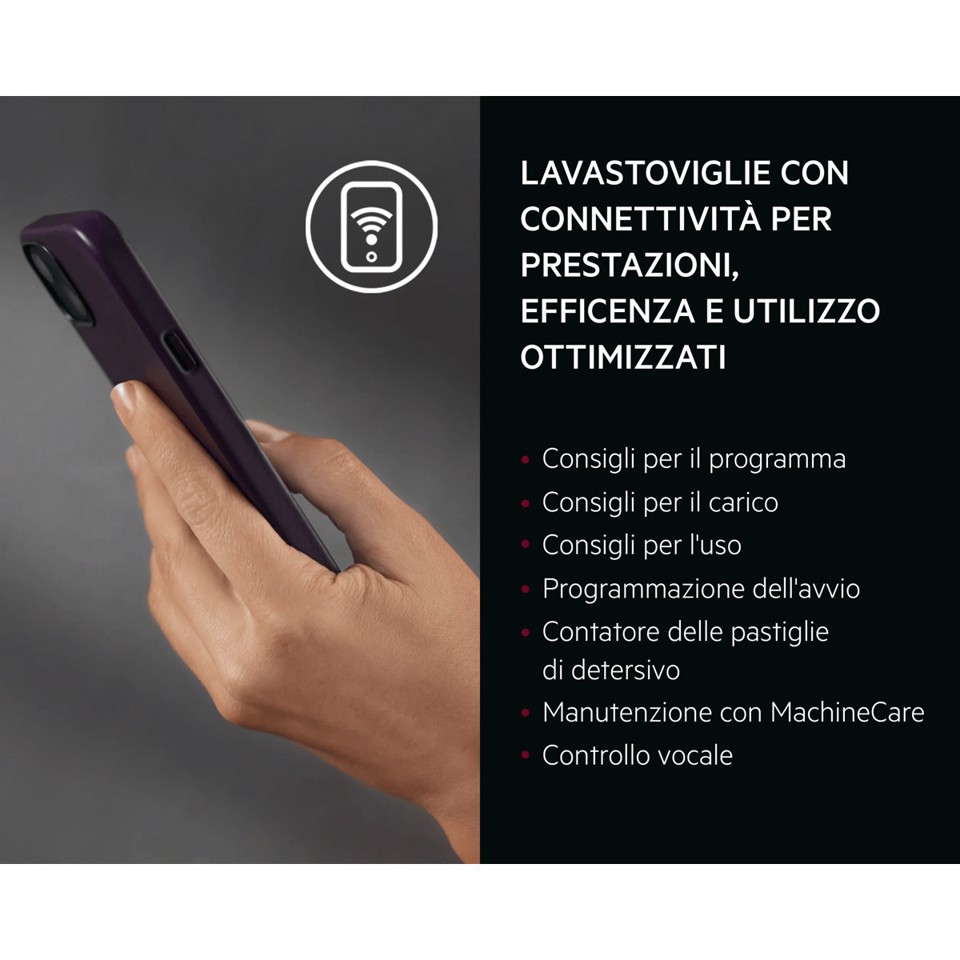 AEG Lavastoviglie Incasso 60 Cm - Flat Sottopiano 14 Coperti Classe A 40 Dba MADE IN ITALY GU8200A2SGM