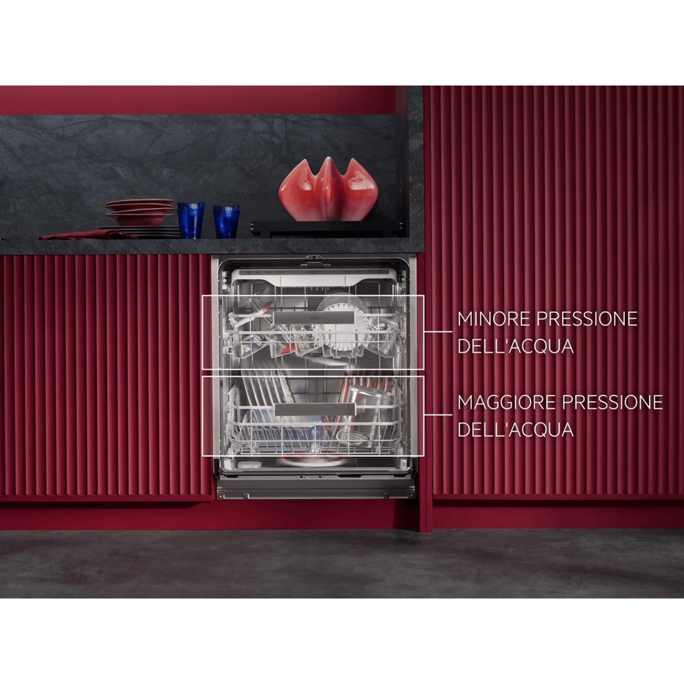 AEG Lavastoviglie Incasso 60 Cm - Int. Totale 14 Coperti Classe A-10% 37 Dba MADE IN ITALY GI9210X2TF