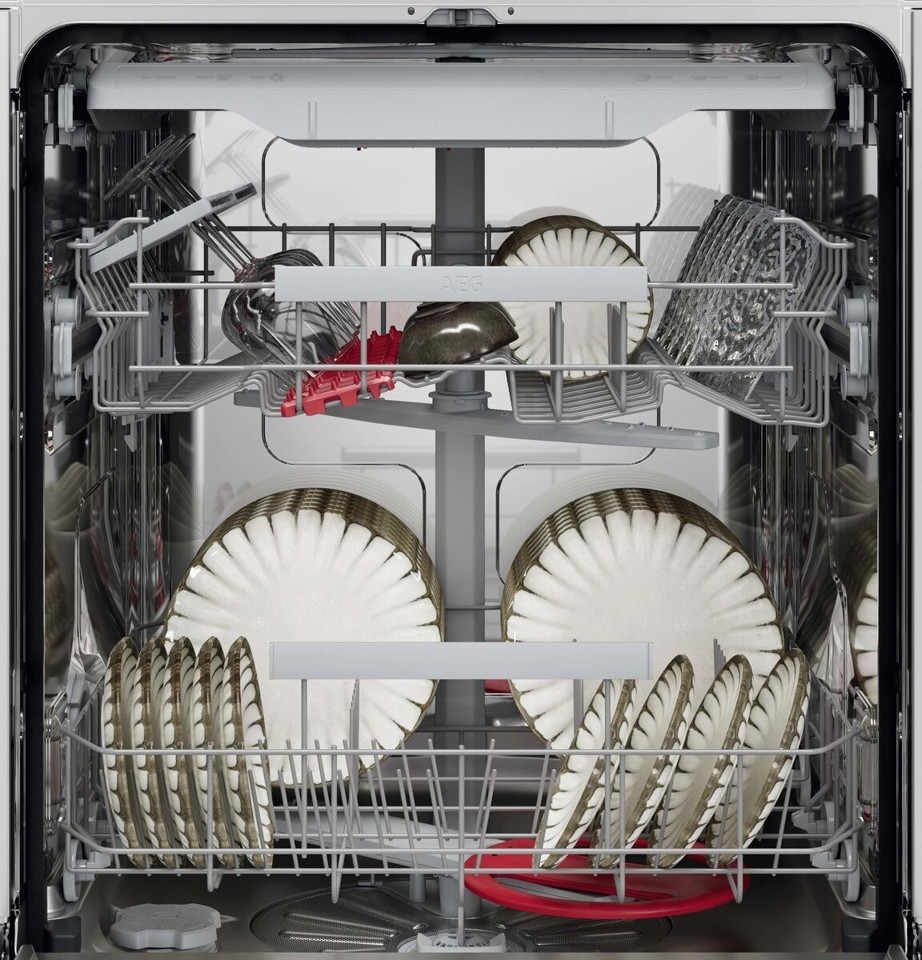 AEG LAVASTOVIGLIE INCASSO 60 CM - INT. TOTALE 14 COPERTI CLASSE B 44 dBA GI6200B2SN MADE IN EUROPE
