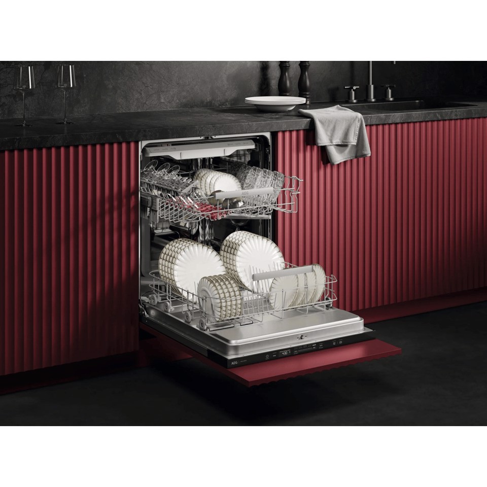 AEG Lavastoviglie Incasso 60 Cm - Int. Totale 14 Coperti Classe B 44 Dba GI6200B2SN MADE IN EUROPE