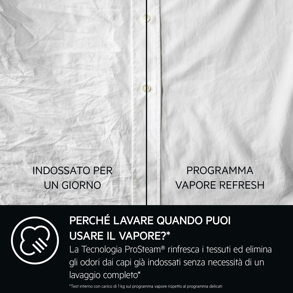 AEG LAVATRICE CARICA FRONTALE 11 KG CLASSE A-30% 1400 GIRI XLR7FH11YV MADE IN ITALY
