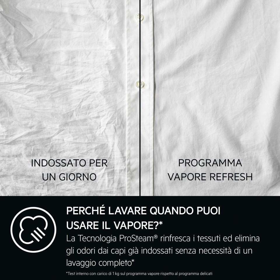 AEG LR7FH104VY Lavatrice serie 7000 ProSteam® UniversalDose 10 kg