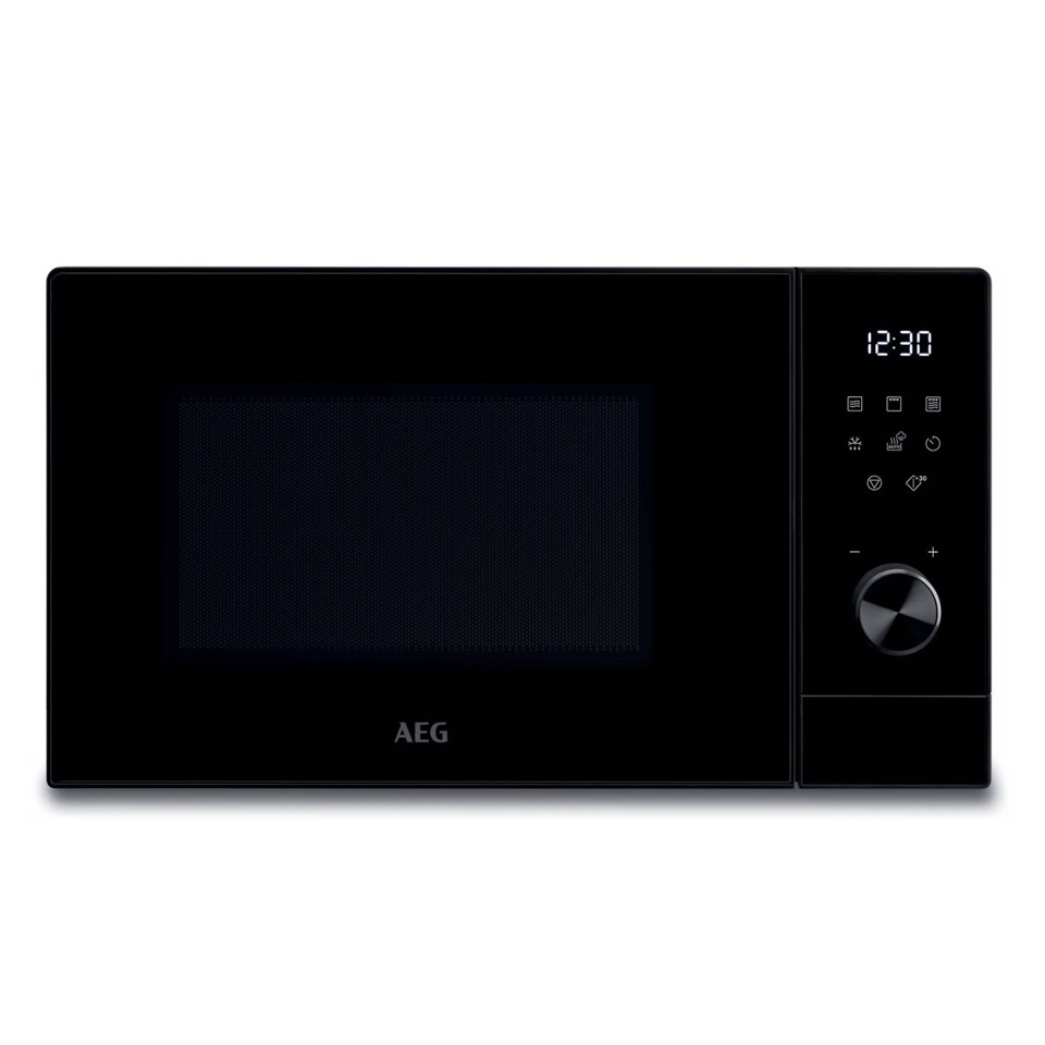 AEG Microonde Microonde Grill 29Lt Classe Nero Accessorio Vapore Incluso + Tecnologia Inverter MFB295DB