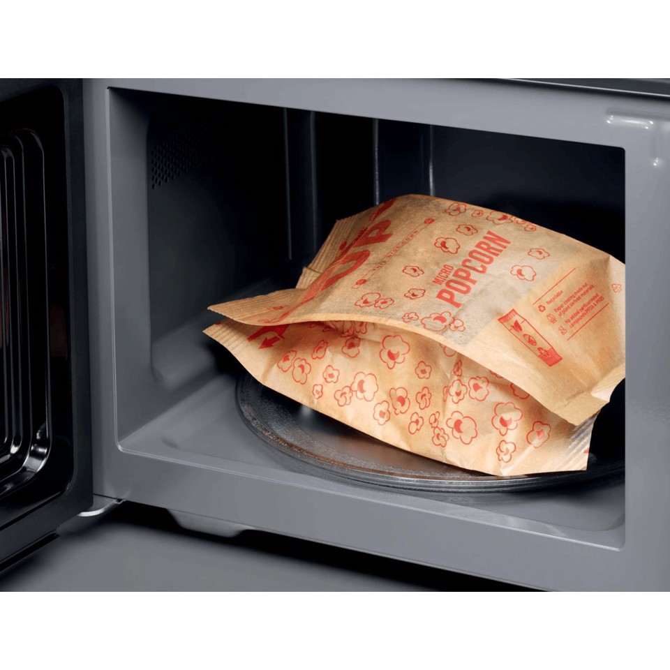 AEG Microonde Microonde Grill 29Lt Classe Nero Accessorio Vapore Incluso + Tecnologia Inverter MFB295DB