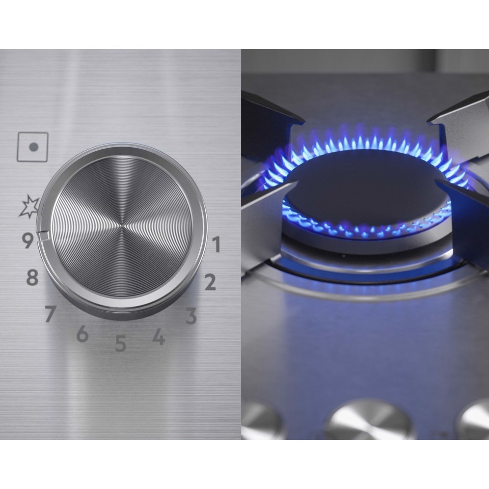 AEG PIANO GAS COMANDI FRONTALI 60 CM HKB64423NL