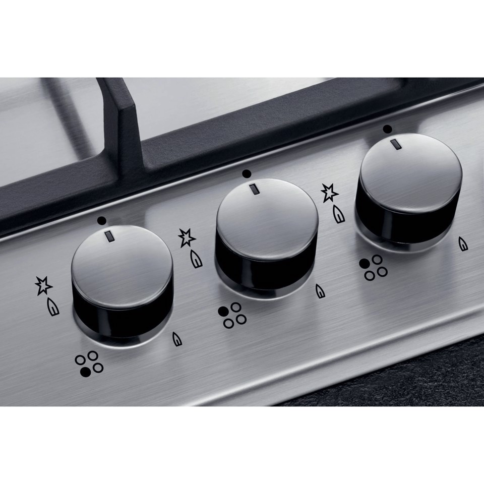 AEG Piano Gas Comandi Frontali 75 Cm HGB75400SM