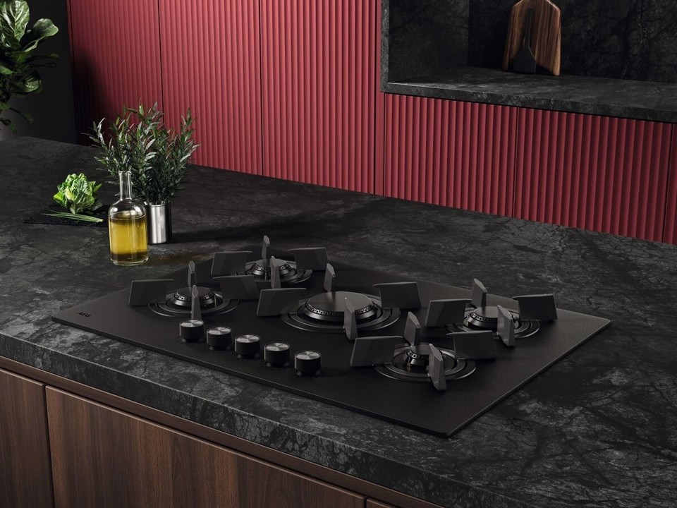 AEG PIANO GAS COMANDI FRONTALI 75 CM HKB75423NL