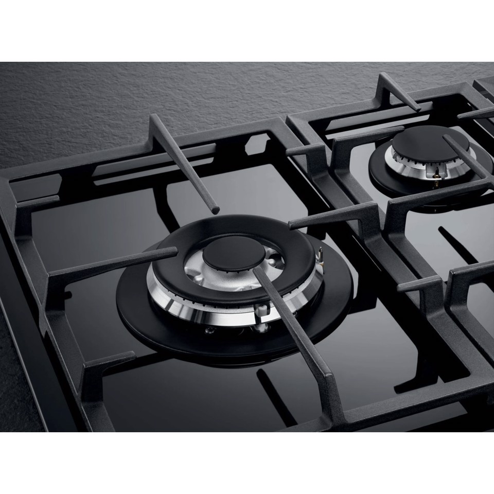 AEG Piano Gas Comandi Frontali 75 Cm HKB75820NB