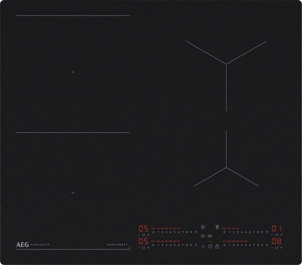 AEG PIANO INDUZIONE BOIL&FRY SAPHIRMATT 60 CM TI64IB3BIZ