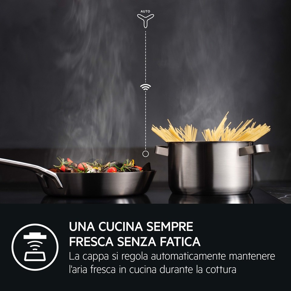 AEG PIANO INDUZIONE BOIL&FRY SAPHIRMATT 60 CM TI64IB3BIZ