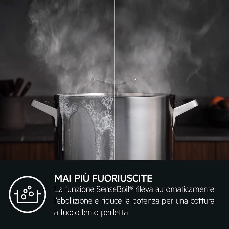 AEG Piano Induzione Boil&Fry Saphirmatt 60 Cm TI64IB3BIZ