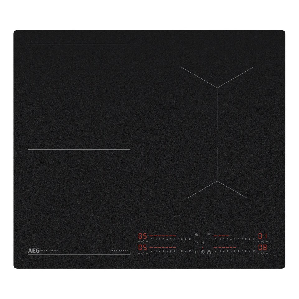 AEG Piano Induzione Boil&Fry Saphirmatt 60 Cm TI64IB3BIZ