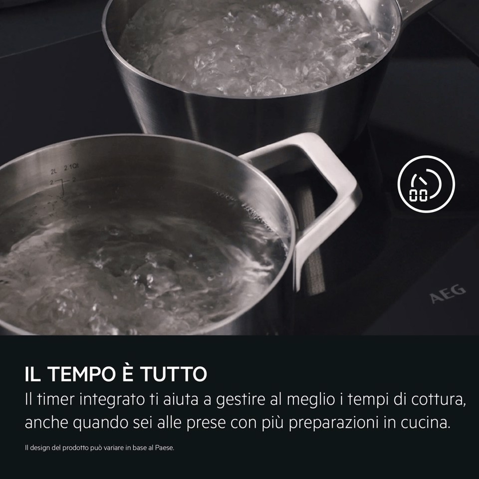 AEG Piano Induzione Bridge 80 TO84IB00IB MADE IN EUROPE