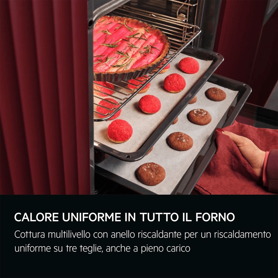 AEG Series 5000 Forno Incasso Pirolitico Classe A++ 60 Cm TU5PB43SM MADE IN EUROPE