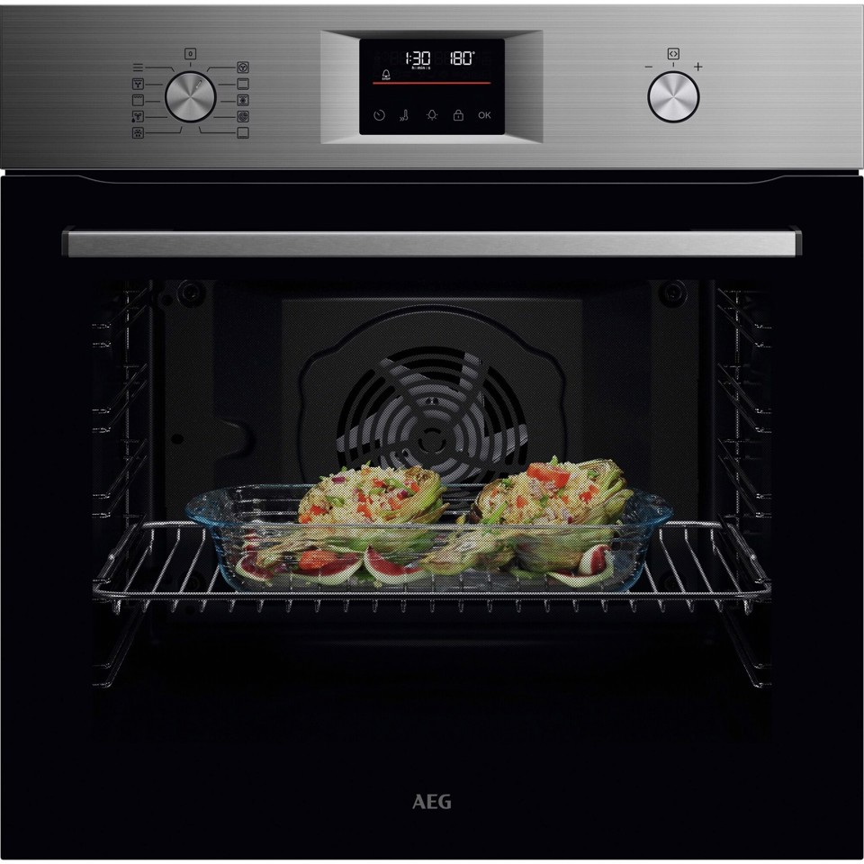 AEG Series 5000 TU5PB43SM 72 L 3490 W Nero, Acciaio inox