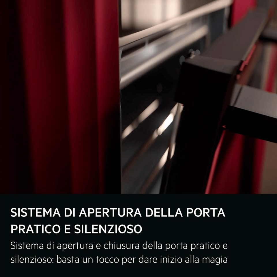 AEG Series 6000 Forno Incasso Steam Crisp (25%Vapore) + Pirolitico + Wifi Classe A++ 60 Cm TR6PB53FSB MADE IN EUROPE