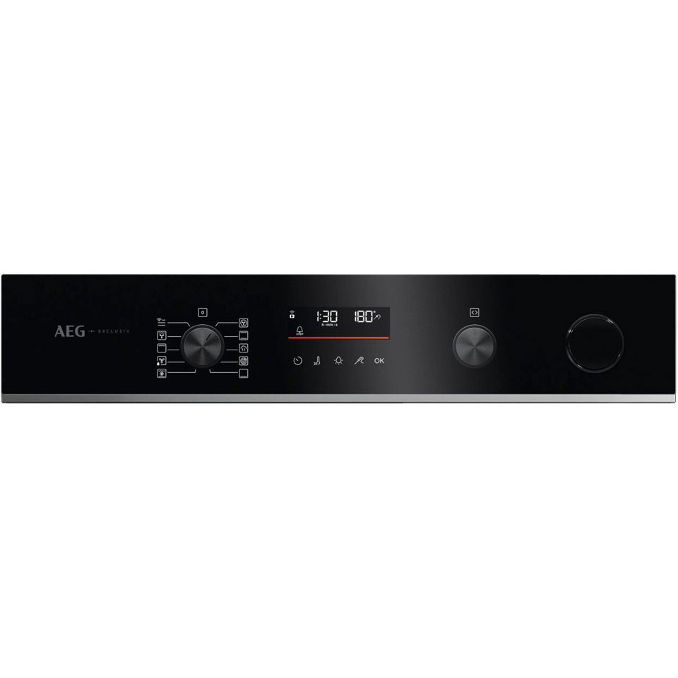 AEG Series 6000 Forno Incasso Steam Crisp (25%Vapore) + Pirolitico + Wifi Classe A++ 60 Cm TR6PB53FSB MADE IN EUROPE