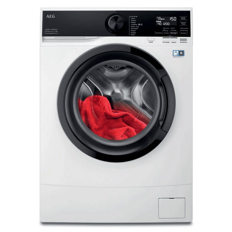 AEG Series 6000 L6SE47B Lavatrice serie 6000 ProSense® 7 kg