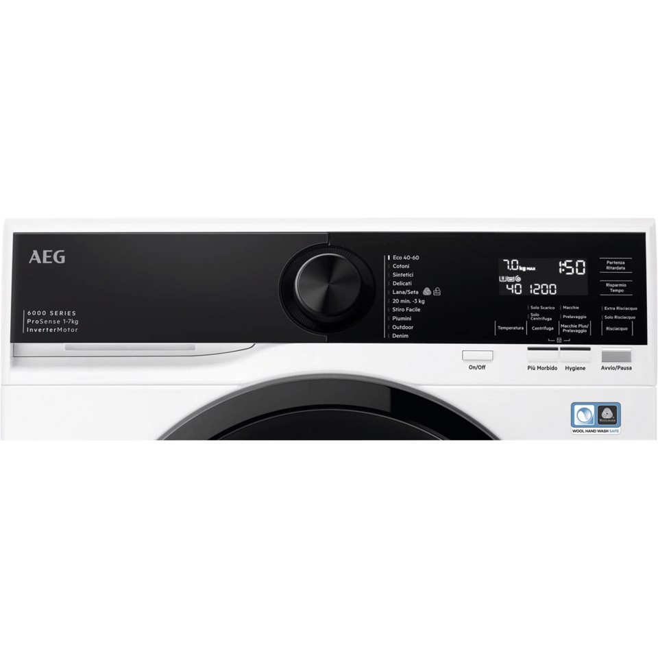 AEG Series 6000 L6SE47B Lavatrice serie 6000 ProSense® 7 kg
