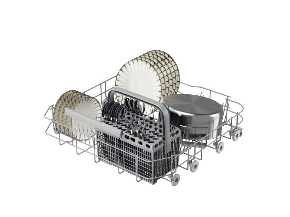 AEG Series 6000 Lavastoviglie Incasso 60 Cm - Flat Sottopiano 13 Coperti Classe B 44 Dba GU620B2SCM MADE IN EUROPE