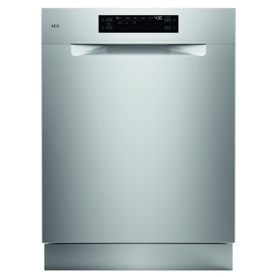 AEG Series 6000 Lavastoviglie Incasso 60 Cm - Flat Sottopiano 13 Coperti Classe B 44 Dba GU620B2SCM MADE IN EUROPE