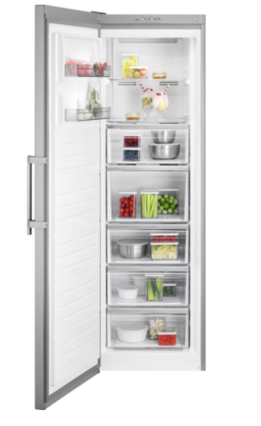 AEG Series 6000 OAG7M281DX Congelatore verticale Libera installazione 278 L D Acciaio inossidabile