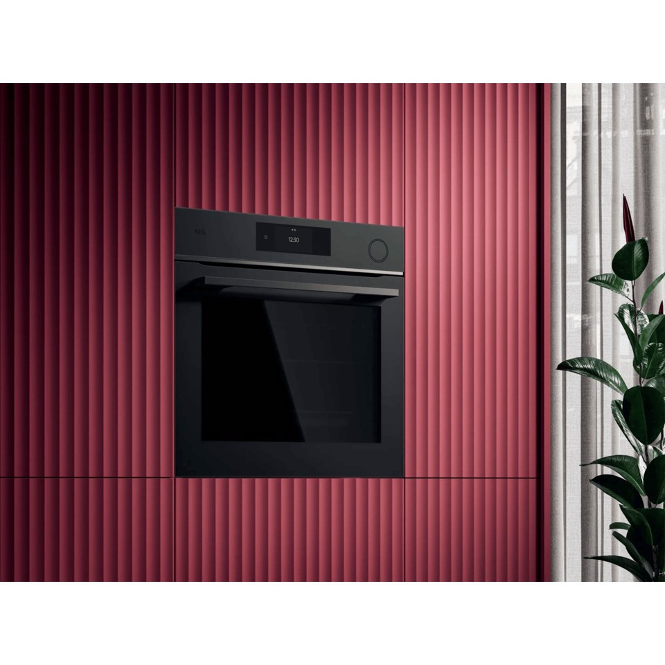 AEG Series 7000 Forno Incasso Steam Crisp (25%Vapore) + Pirolitico + Wifi Classe A++ 60 Cm TR7PB731ST MADE IN EUROPE