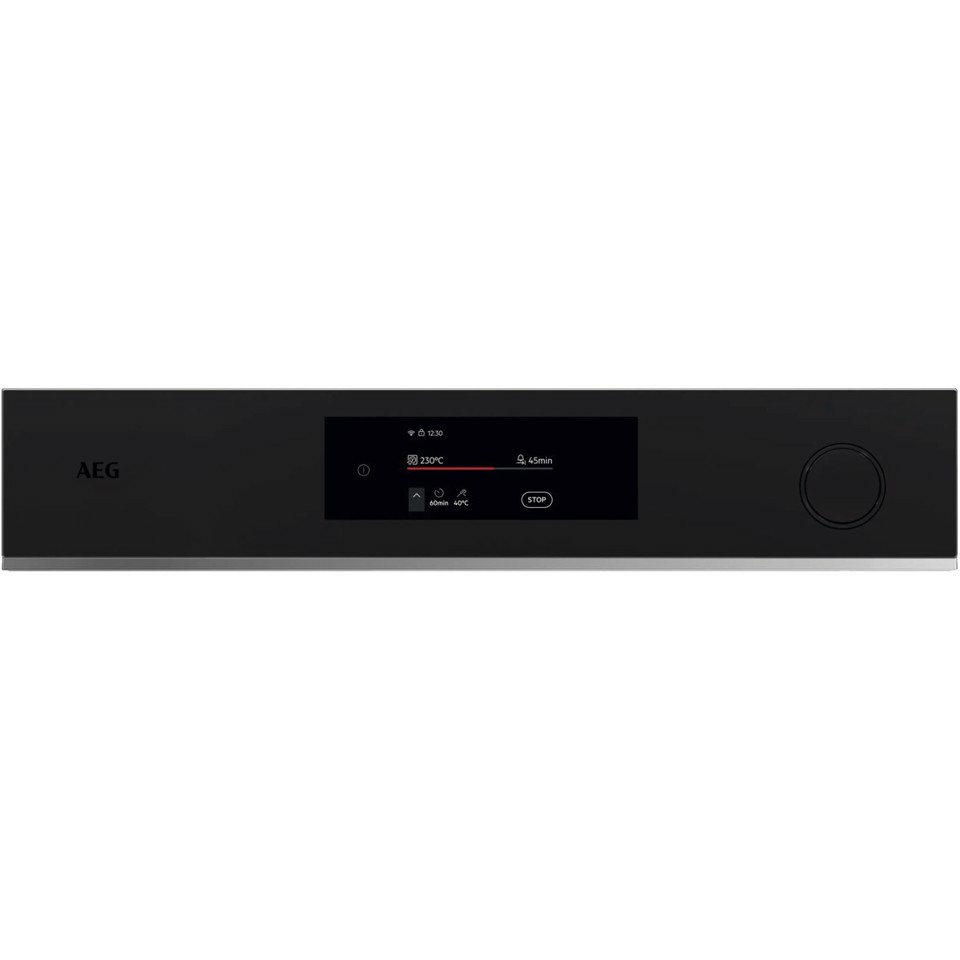 AEG Series 7000 Forno Incasso Steam Crisp (25%Vapore) + Pirolitico + Wifi Classe A++ 60 Cm TR7PB731ST MADE IN EUROPE