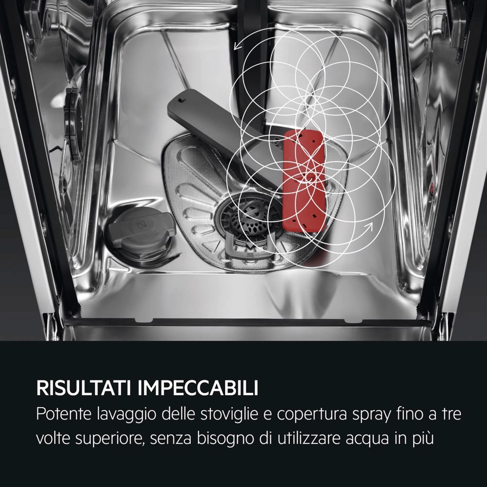 AEG Series 7000 Lavastoviglie Libera Installazione 60 Cm - Inox 14 Coperti Classe A 44 Dba MADE IN ITALY FFB76707PM