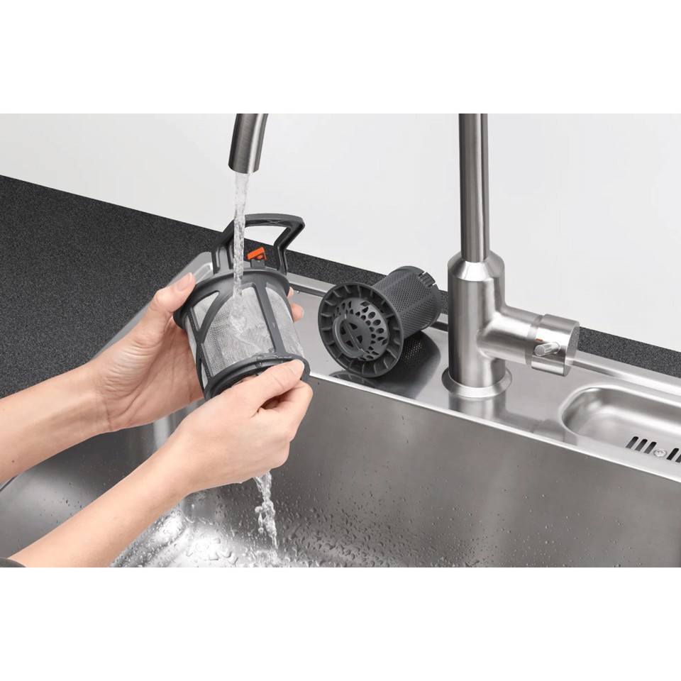 AEG Series 7000 Lavastoviglie Libera Installazione 60 Cm - Inox 14 Coperti Classe A 44 Dba MADE IN ITALY FFB76707PM