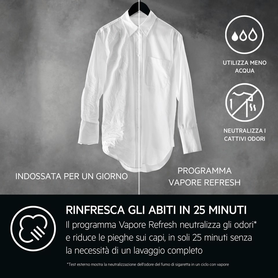 AEG Series 7000 Lavatrice Carica Frontale 9 Kg Classe A-20% 1400 Giri LR7FH94VY MADE IN EUROPE