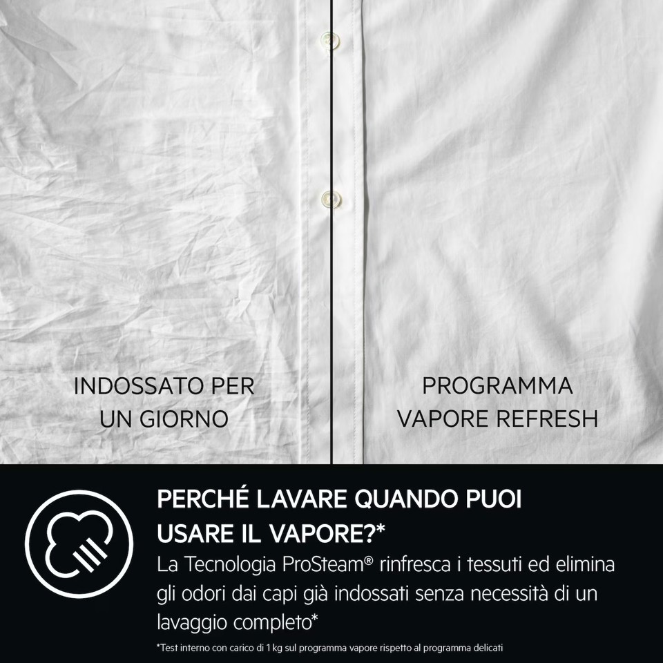 AEG Series 7000 LR7D410WY lavatrice Caricamento frontale 10 kg 1400 Giri/min Bianco