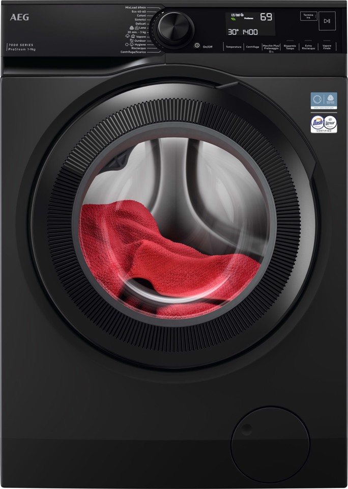 AEG Series 7000 LR7FH94DG Lavatrice serie 7000 ProSteam® 9 kg