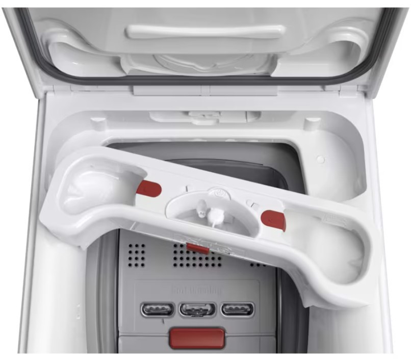 AEG Series 7000 LTR7E37S lavatrice Caricamento dall'alto 7 kg 1300 Giri/min Bianco