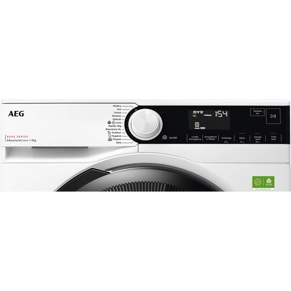 AEG Series 8000 Asciugatrice 9 Kg Classe A TR8HD9A MADE IN EUROPE