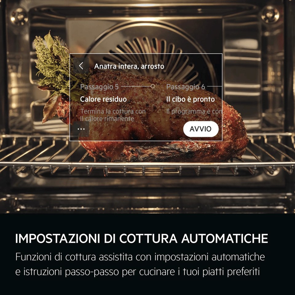 AEG Series 8000 Compact Combiquick Gustonuovo TK8NK721T