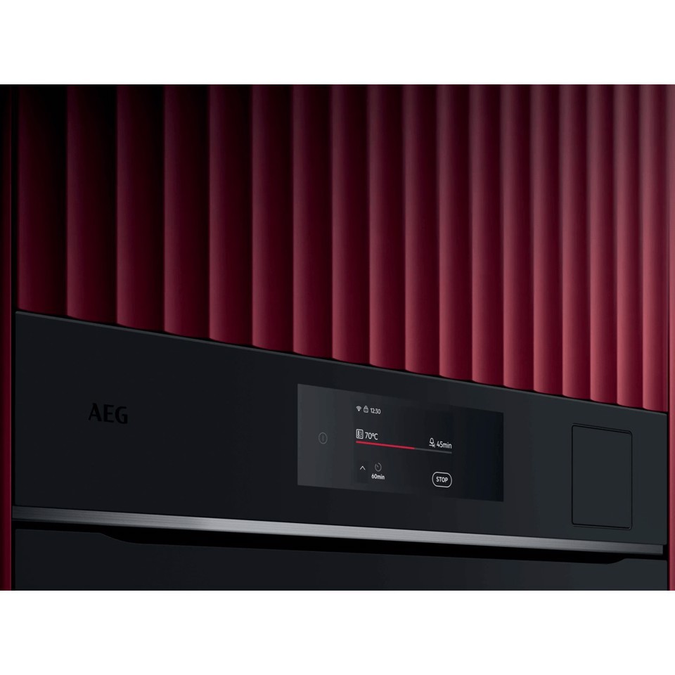 AEG Series 8000 Forno Incasso Steam Pro (100% Vapore, 50% Vapore, 25 %Vapore + Sous Vide) + Wi Fi Classe A++ 60 Cm TP8SB731AT MADE IN EUROPE