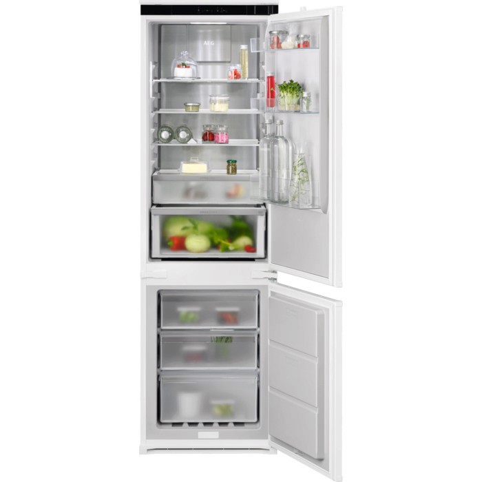 AEG Series 8000 FRIGORIFERO COMBINATO MULTIFLOW (METAL) CLASSE D TC8MS182DS