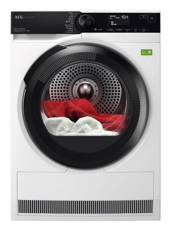 AEG Series 8000 XTR8HBGH9B Asciugatrice Serie 8000 AbsoluteCare 9 kg