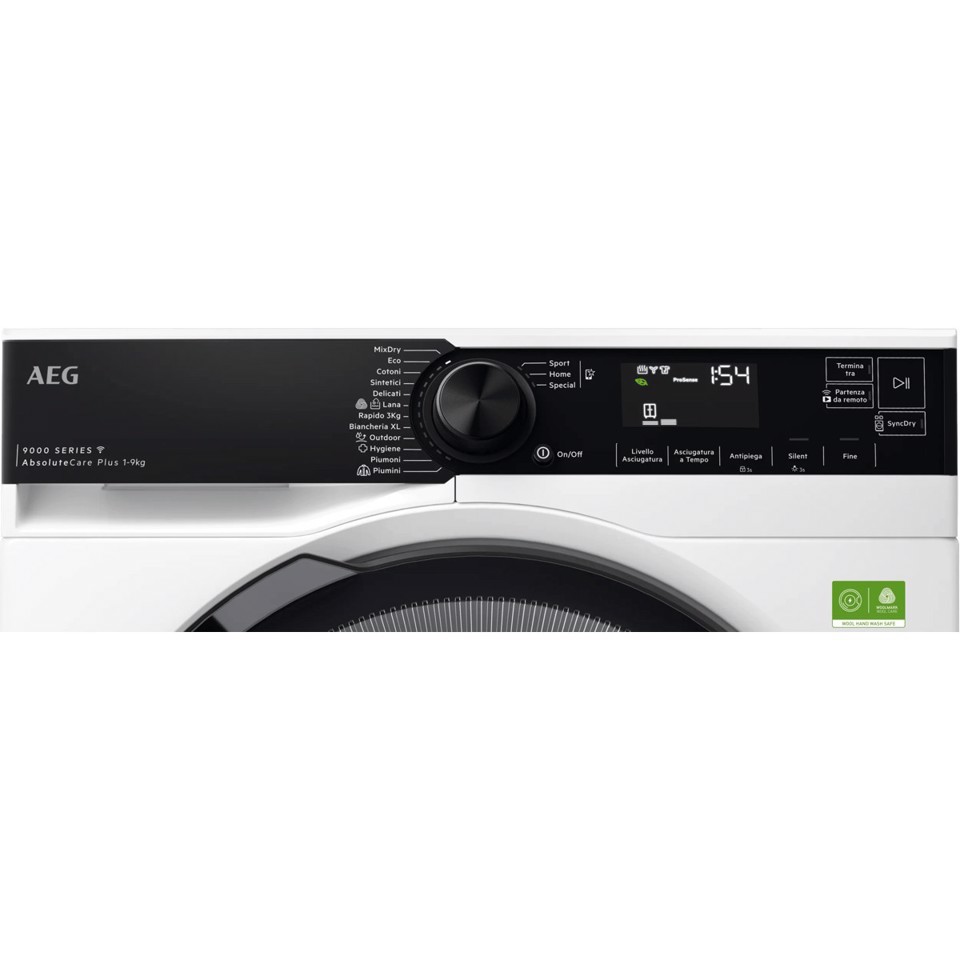 AEG Series 9000 Asciugatrice 9 Kg Classe B TR9HH9BY MADE IN EUROPE