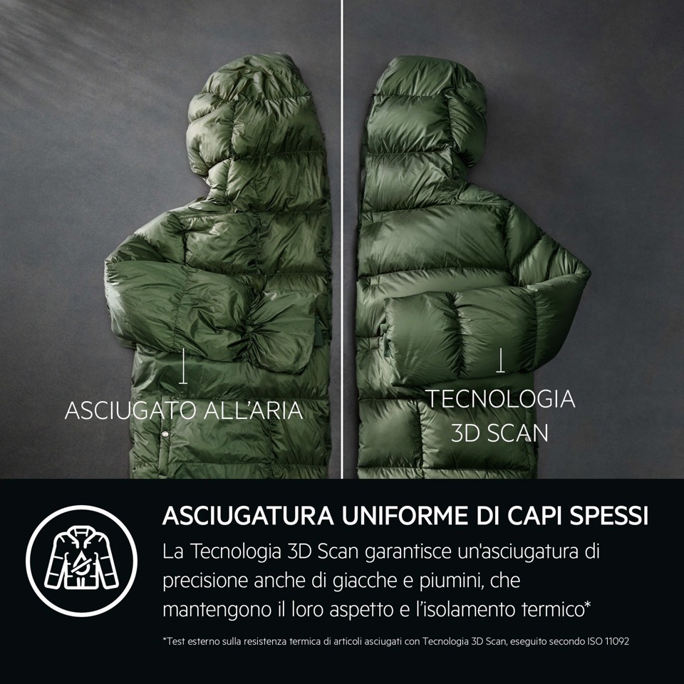 AEG Series 9000 TR9HH8BY Asciugatrice Serie 9000 AbsoluteCare Plus 8 kg