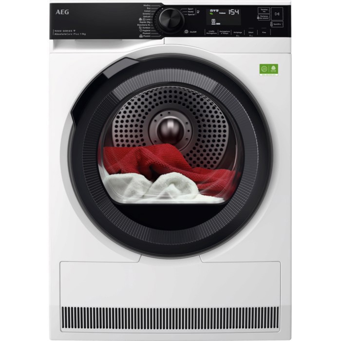 AEG Series 9000 TR9HH9BY asciugatrice Libera installazione Caricamento frontale 9 kg Bianco